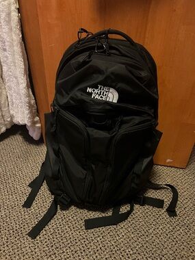 The North Face Surge Black Backpack